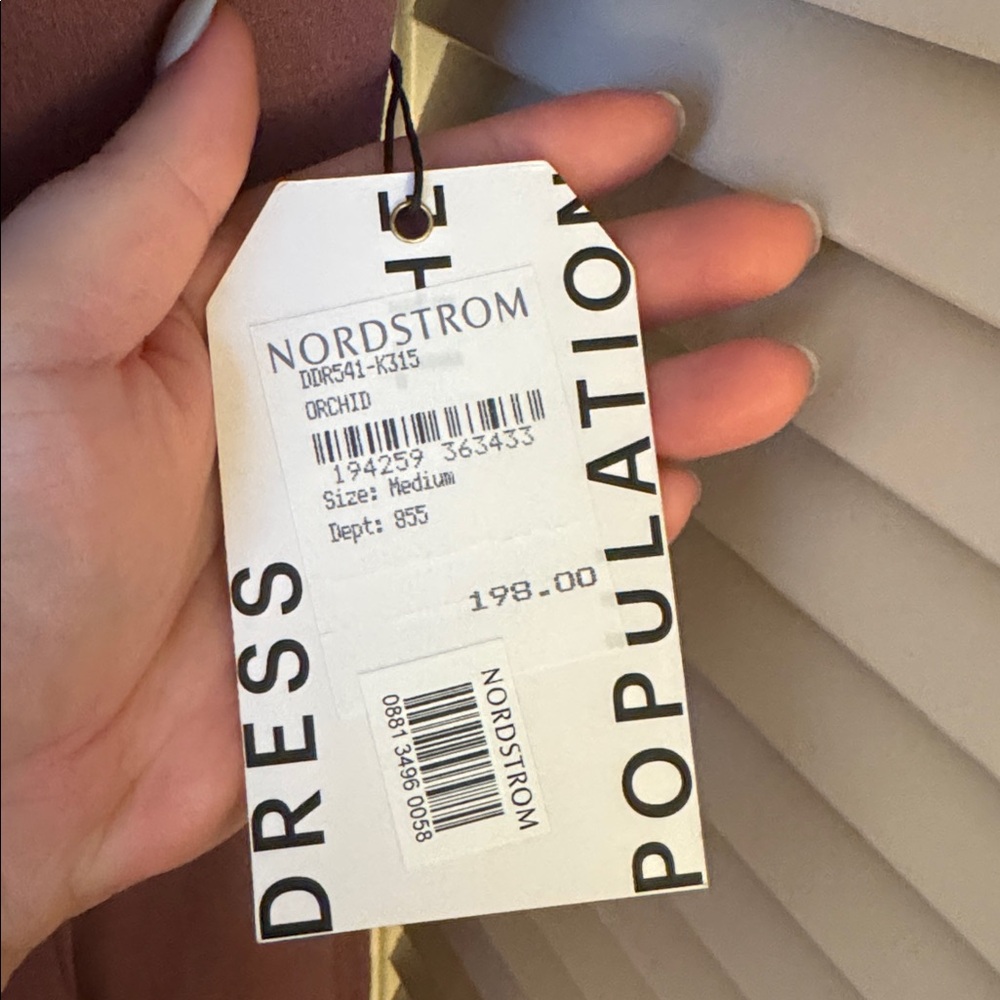 Dress the Population Leighton Maxi Dress in Orchid NWT Size Medium - Picture 10 of 10